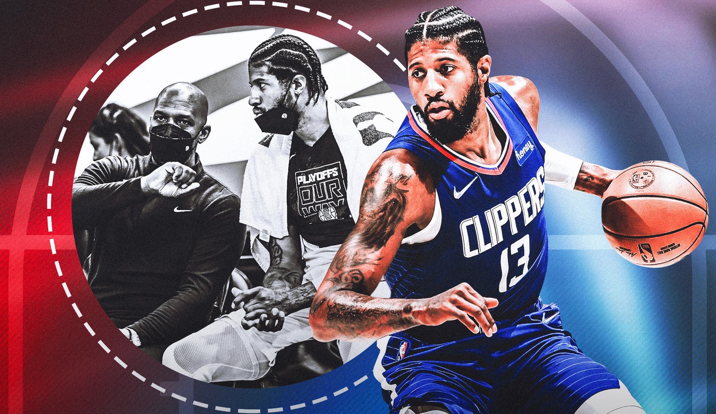 NBA_ Jersey Los Angeles Clippers''Men Mark Jackson Paul George