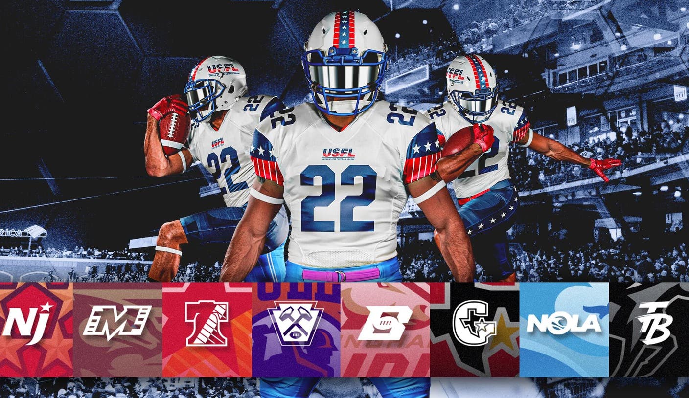 USFL unveils team cities, nicknames and logos for 2022 debut