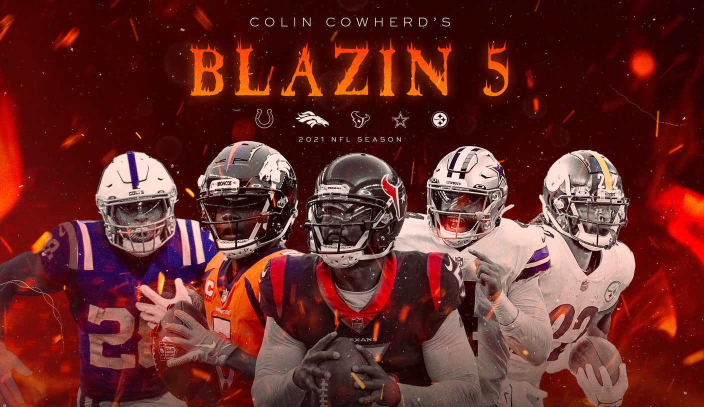 Colin Cowherd's Week 2 Blazing 5 (2021) - Slackie Brown Sports