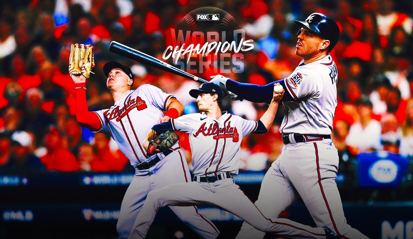 Atlanta Braves win their first World Series baseball title since 1995