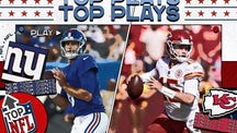 NEXT Trending Image: Monday Night Football top plays: Mahomes, Chiefs narrowly escape Giants
