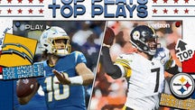NEXT Trending Image: NFL Week 11 top plays: Chargers outlast Steelers, Vikings top Packers, more