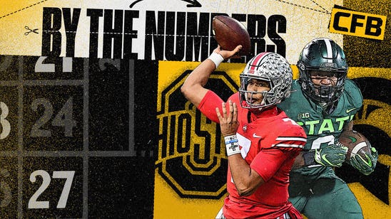 By The Numbers: Michigan State-Ohio State battle atop the Big Ten, Oregon-Utah duel out West