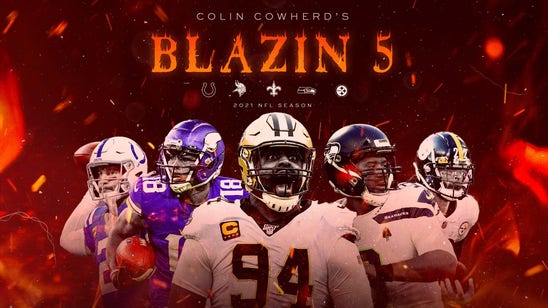 Colin Cowherd's Blazin' 5 NFL Picks for Week 11, including Colts, Vikings, Saints