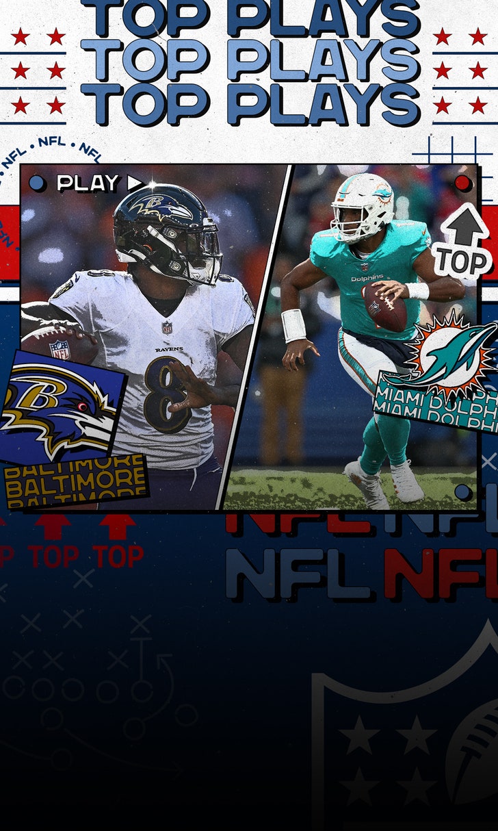 Thursday Night Football top plays: Dolphins stifle Lamar Jackson, Ravens in Miami