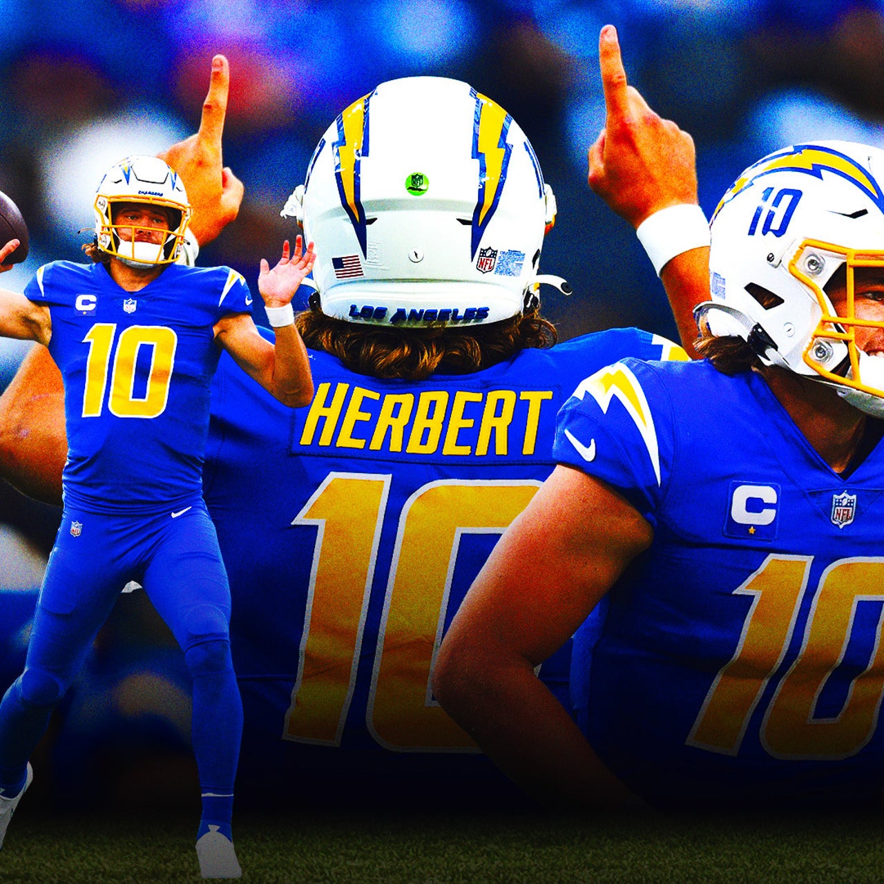 Los Angeles Chargers QB Justin Herbert taking go long to another level in  the NFL