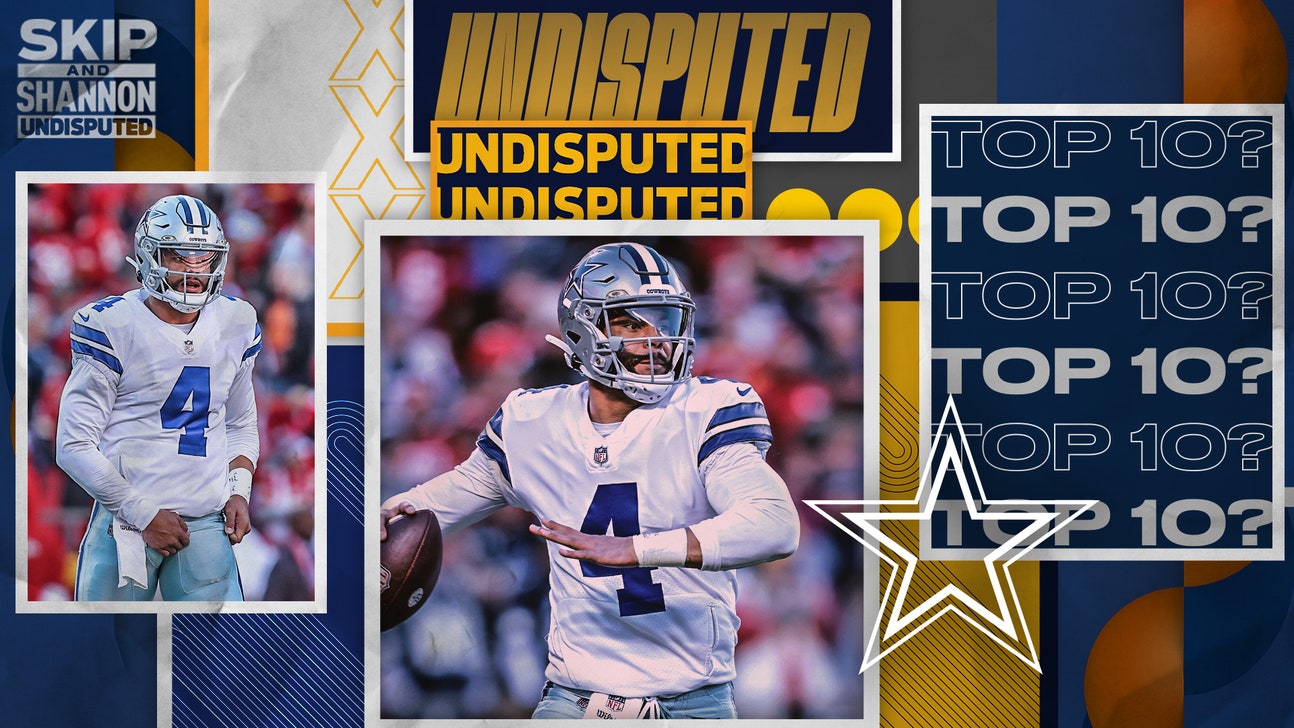 Skip and Shannon name NFL's top 10 QBs — does Dak Prescott make the cut?