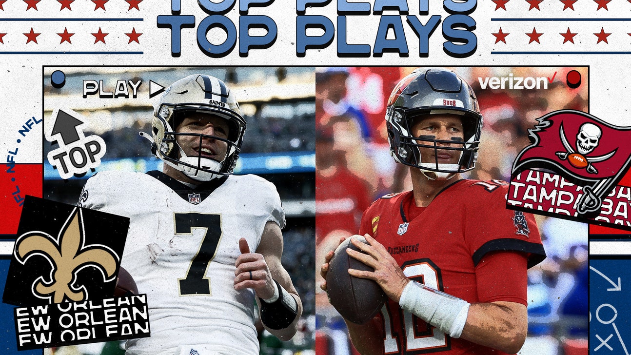 NFL Week 15 Top Plays: Saints shut out Bucs, Lions stun Cardinals, more