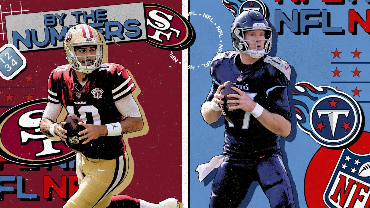 By The Numbers: 49ers face Titans on Thursday night