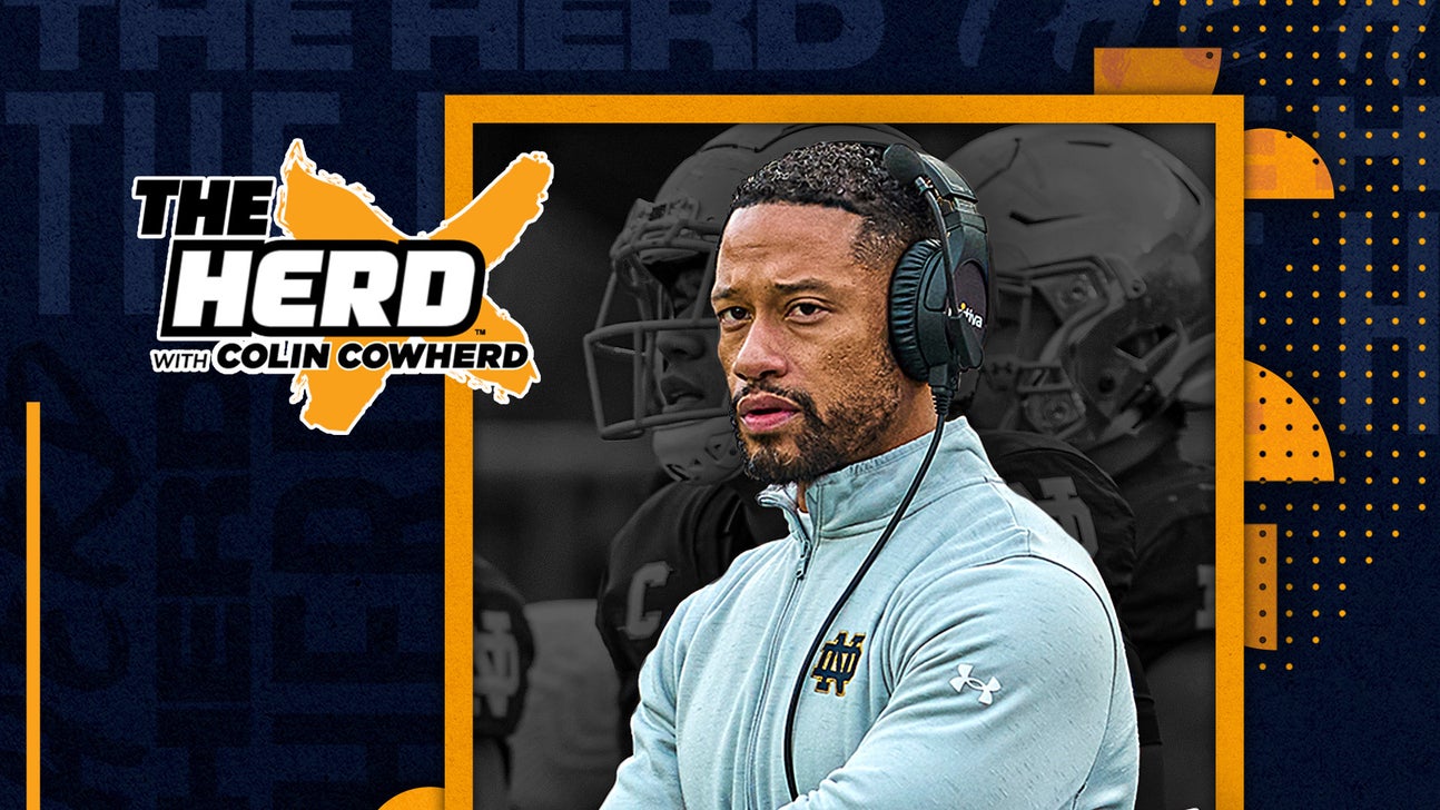 Notre Dame's new head coach Marcus Freeman joins 'The Herd'