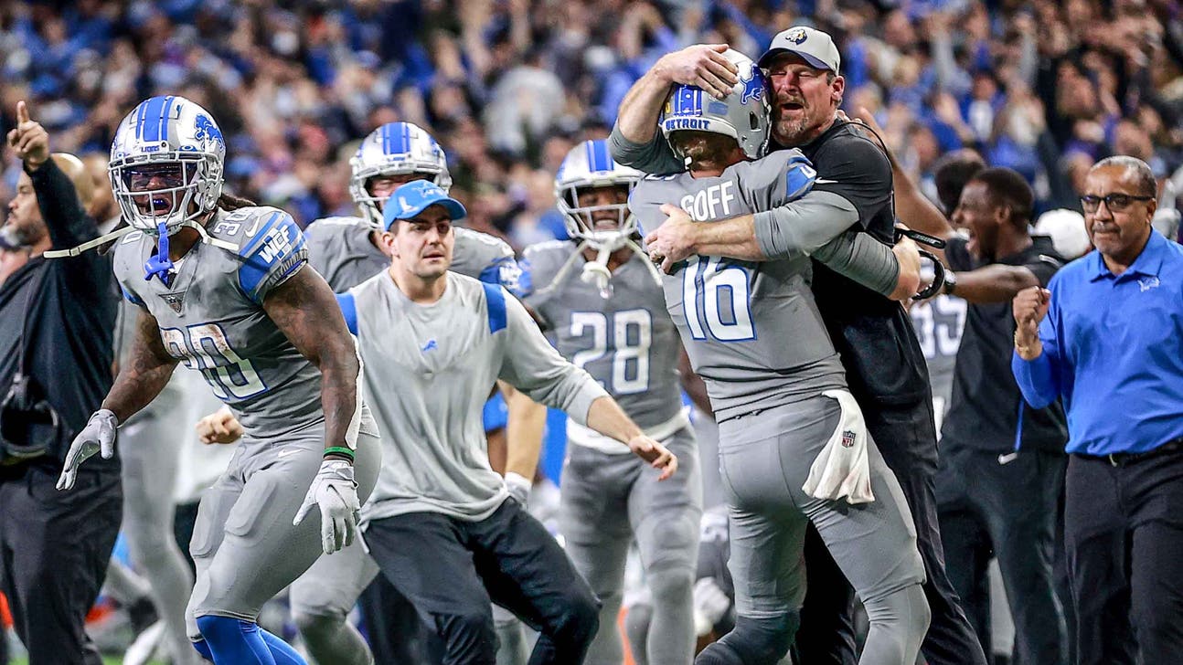 Jared Goff, Detroit Lions win nail-biter vs. Minnesota Vikings for first win in a year