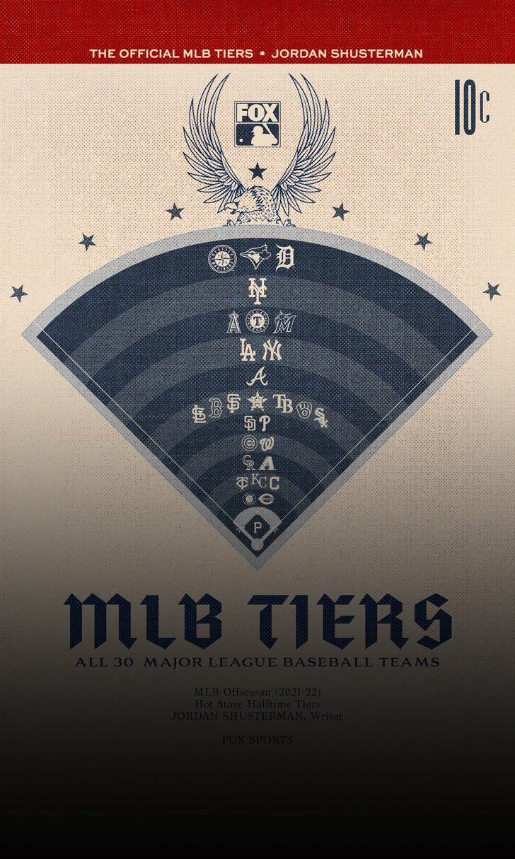 MLB tiers: Where every team stands as the Hot Stove reheats