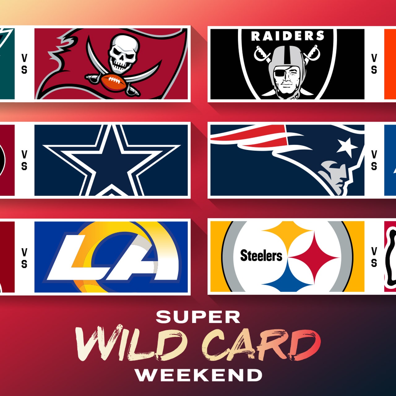 NFL playoffs 2023 schedule: Wild Card Weekend matchups, dates