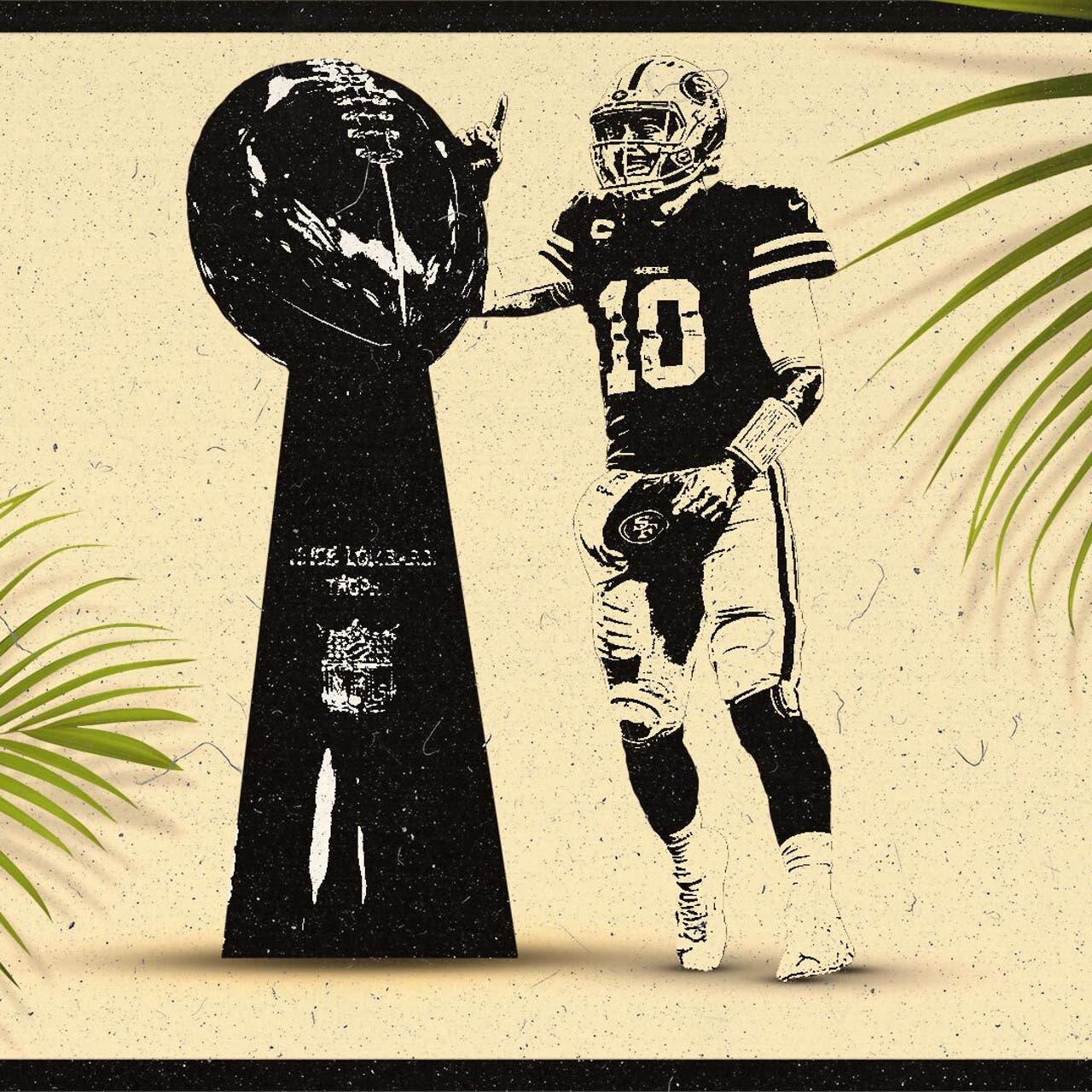 Stencil del logo dei Denver Broncos