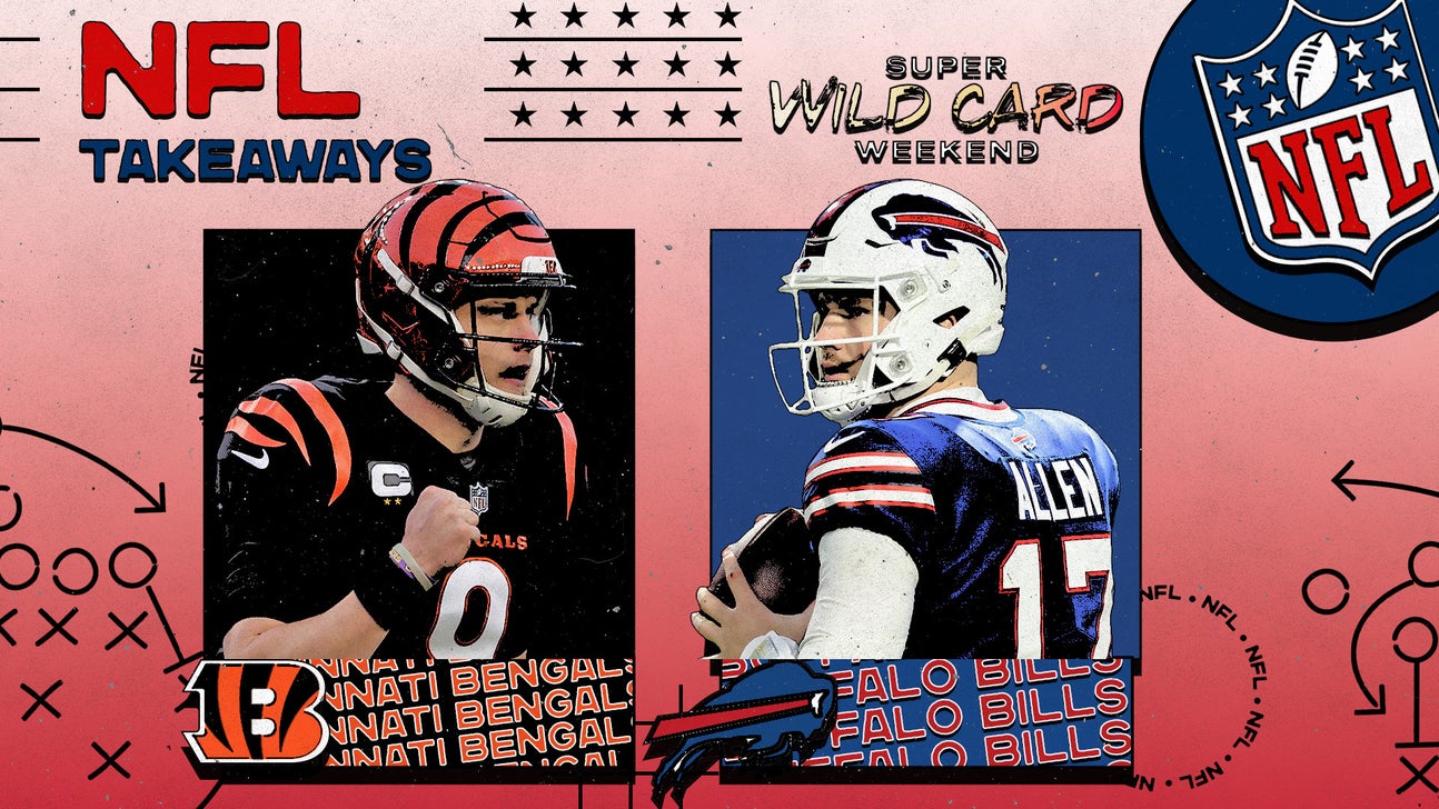 Joe Burrow, Josh Allen win the day on wild-card Saturday