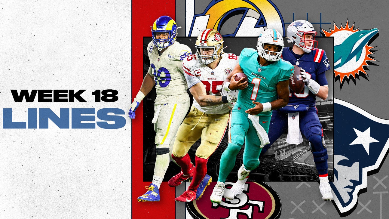NFL odds Week 18 Betting results, closing lines for every game FOX Sports
