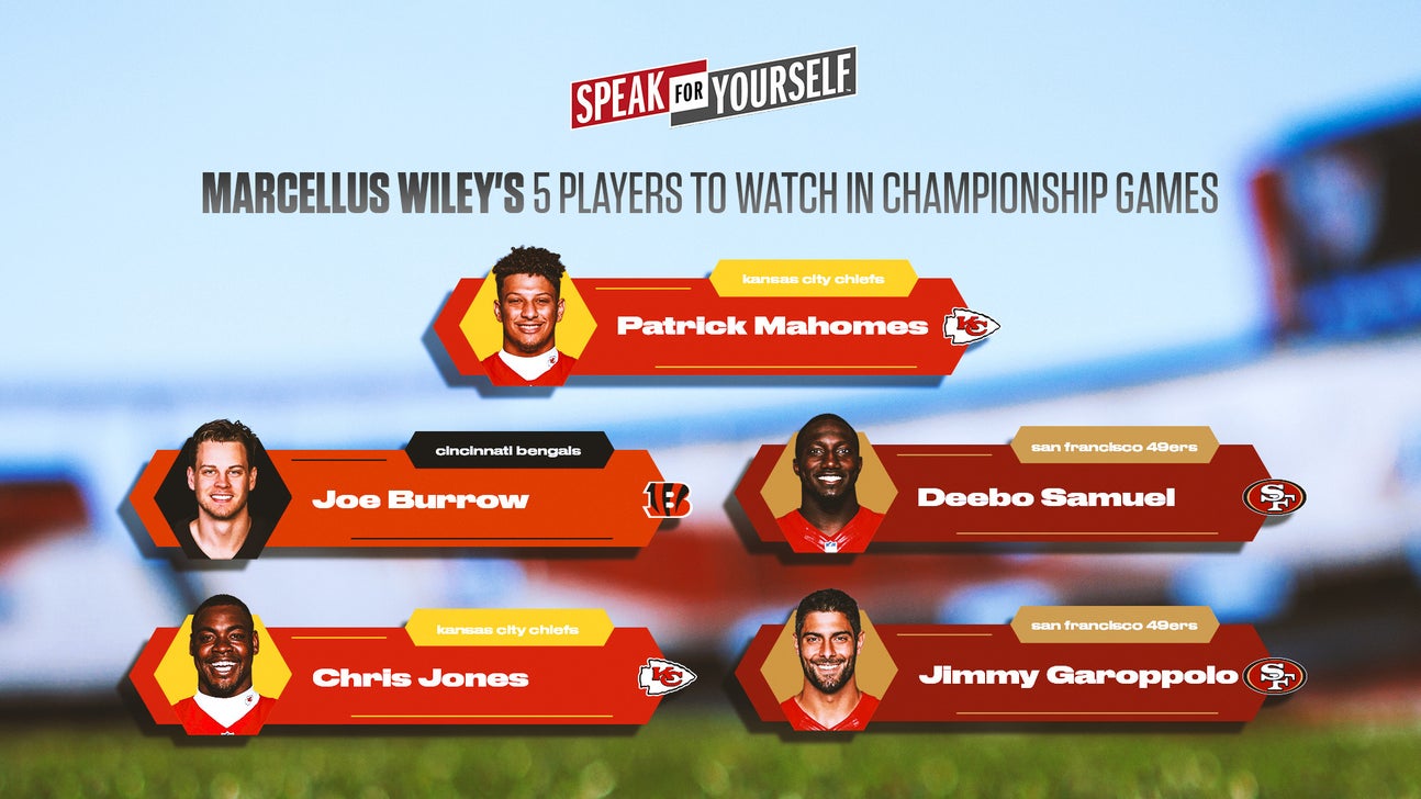 Mahomes, Burrow highlight Wiley's most important players in AFC, NFC