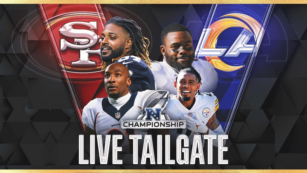 Watch NFC Championship with NFL stars in our Live Tailgate