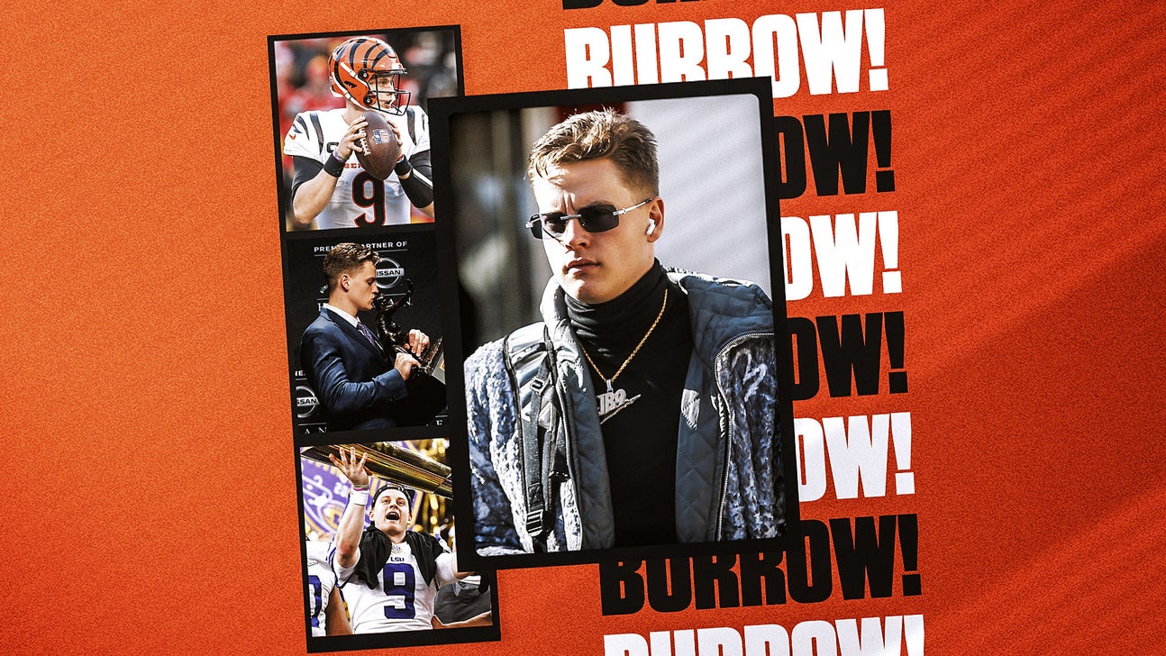 Joe Burrow closing in on legend status –– on and off the field