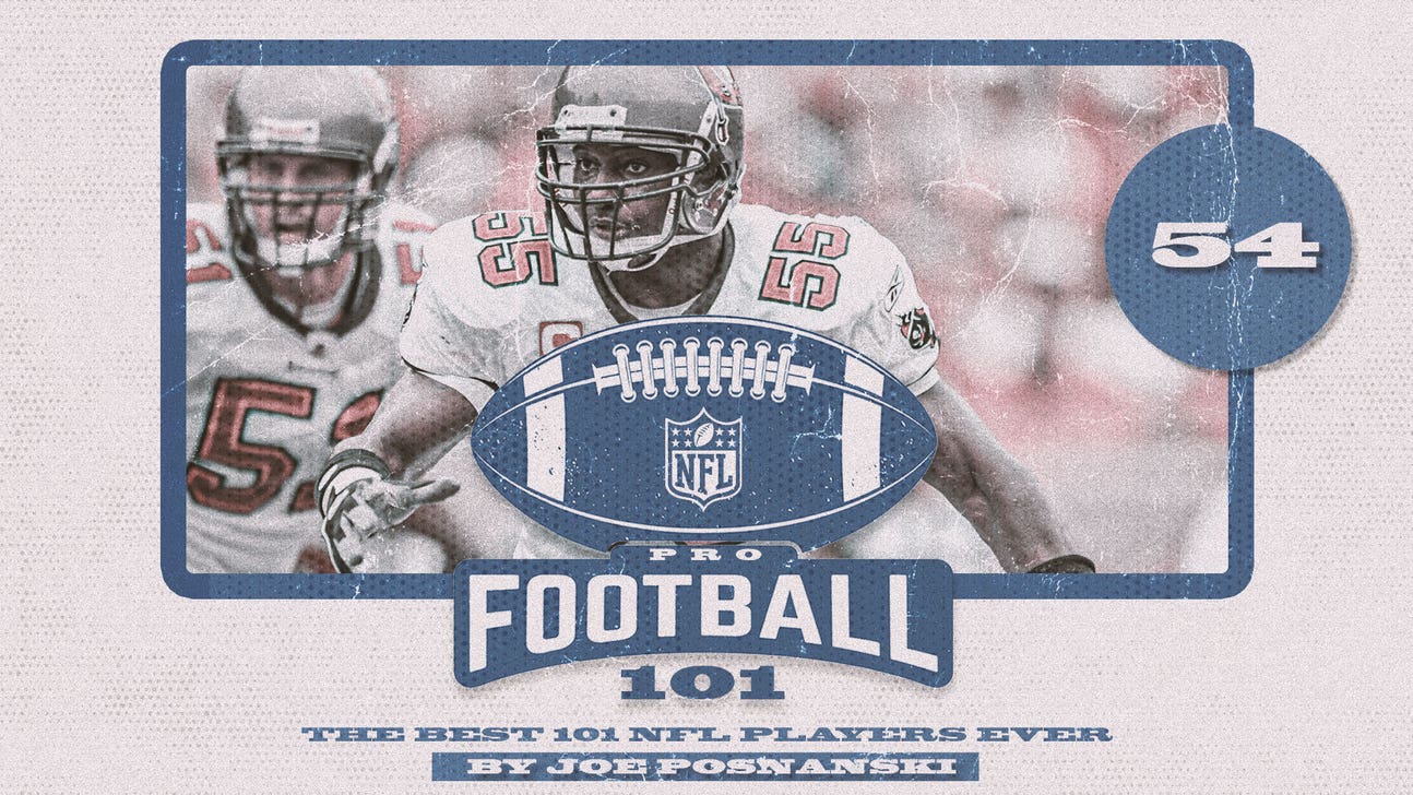Pro Football 101: Derrick Brooks ranks No. 54 on all-time list