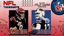 NEXT Trending Image: Joe Burrow, Josh Allen win the day on wild-card Saturday