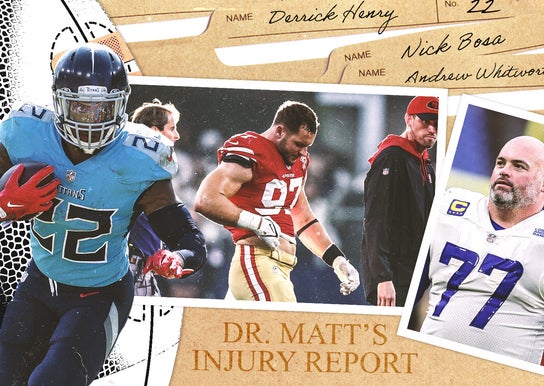 Derrick Henry, Nick Bosa headline NFL divisional-round injury report