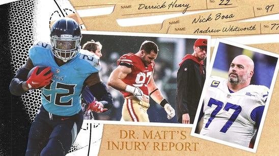 Derrick Henry, Nick Bosa headline NFL divisional-round injury report