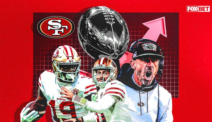 The 49ers have the fourth-highest odds to win the Super Bowl in