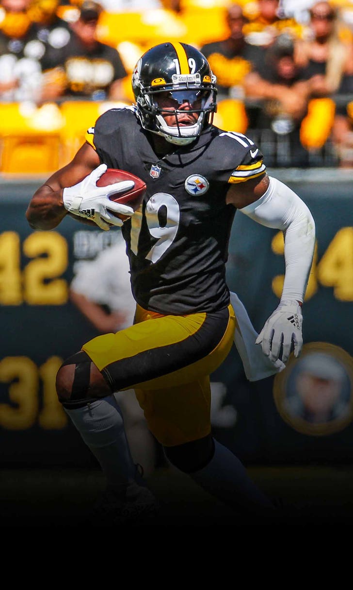JuJu Smith-Schuster activated ahead of Steelers-Chiefs