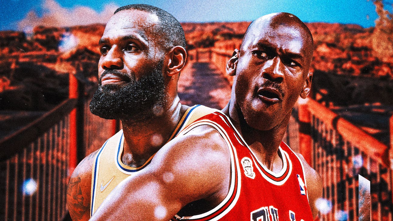 Was LeBron James' path to greatness tougher than Michael Jordan's?