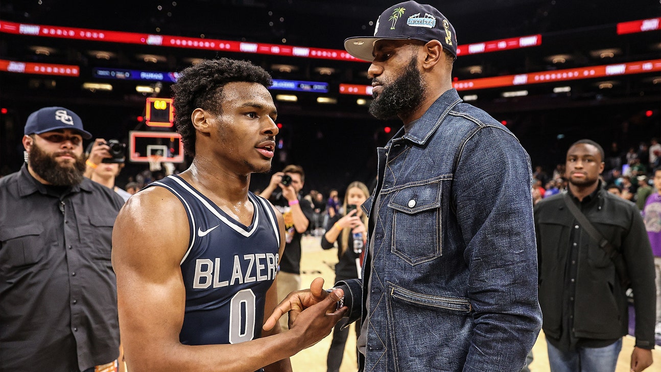 Is LeBron James recruiting Oklahoma City to draft Bronny?