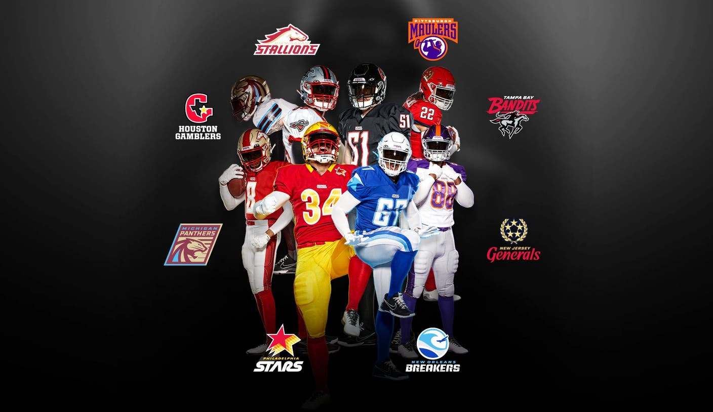 USFL uniform reveal first look at each team’s jerseys and helmets