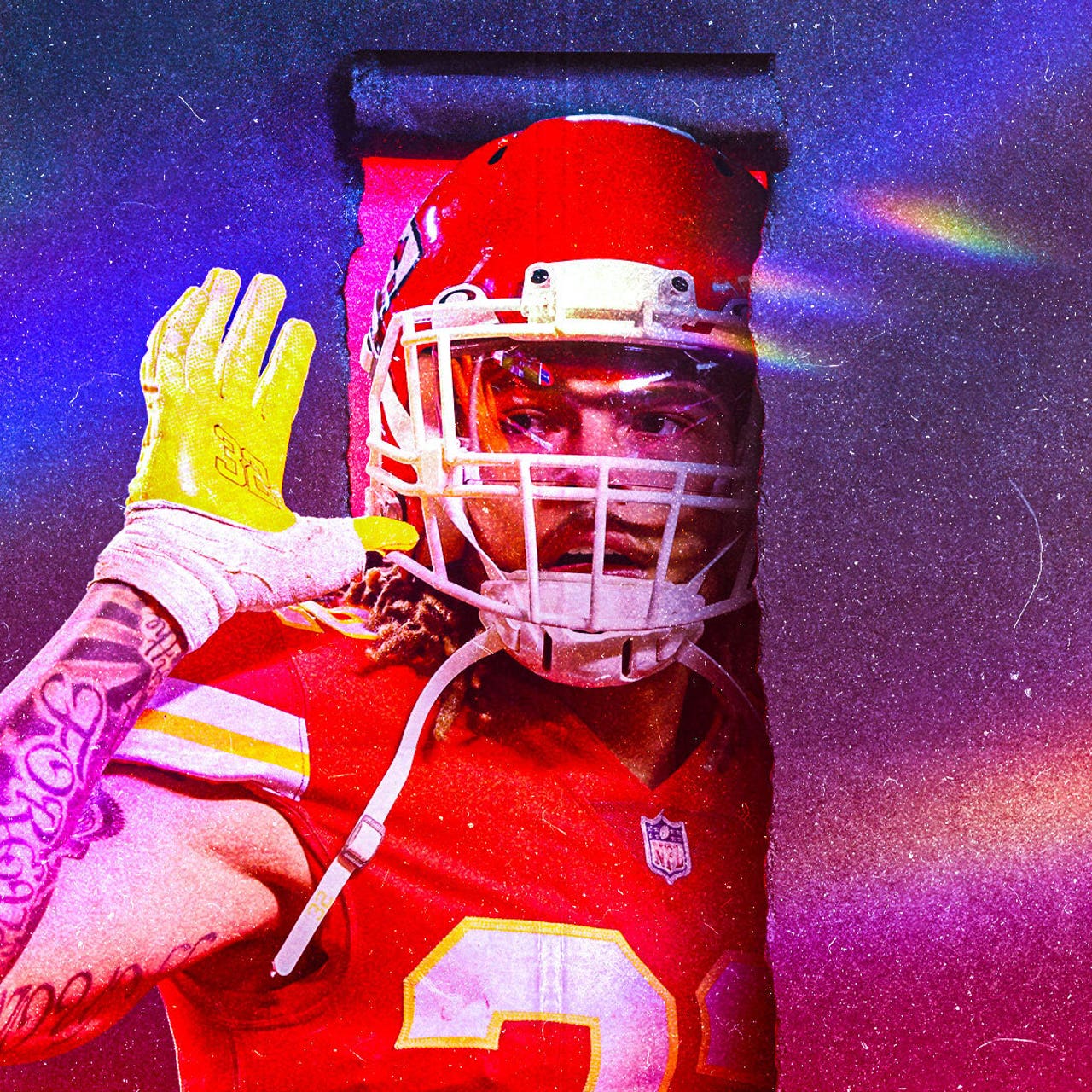 coupe de cheveux de tyrann mathieu