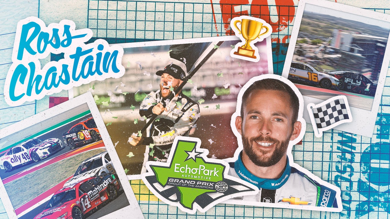 Ross Chastain bumps AJ Allmendinger, notches first Cup Series win