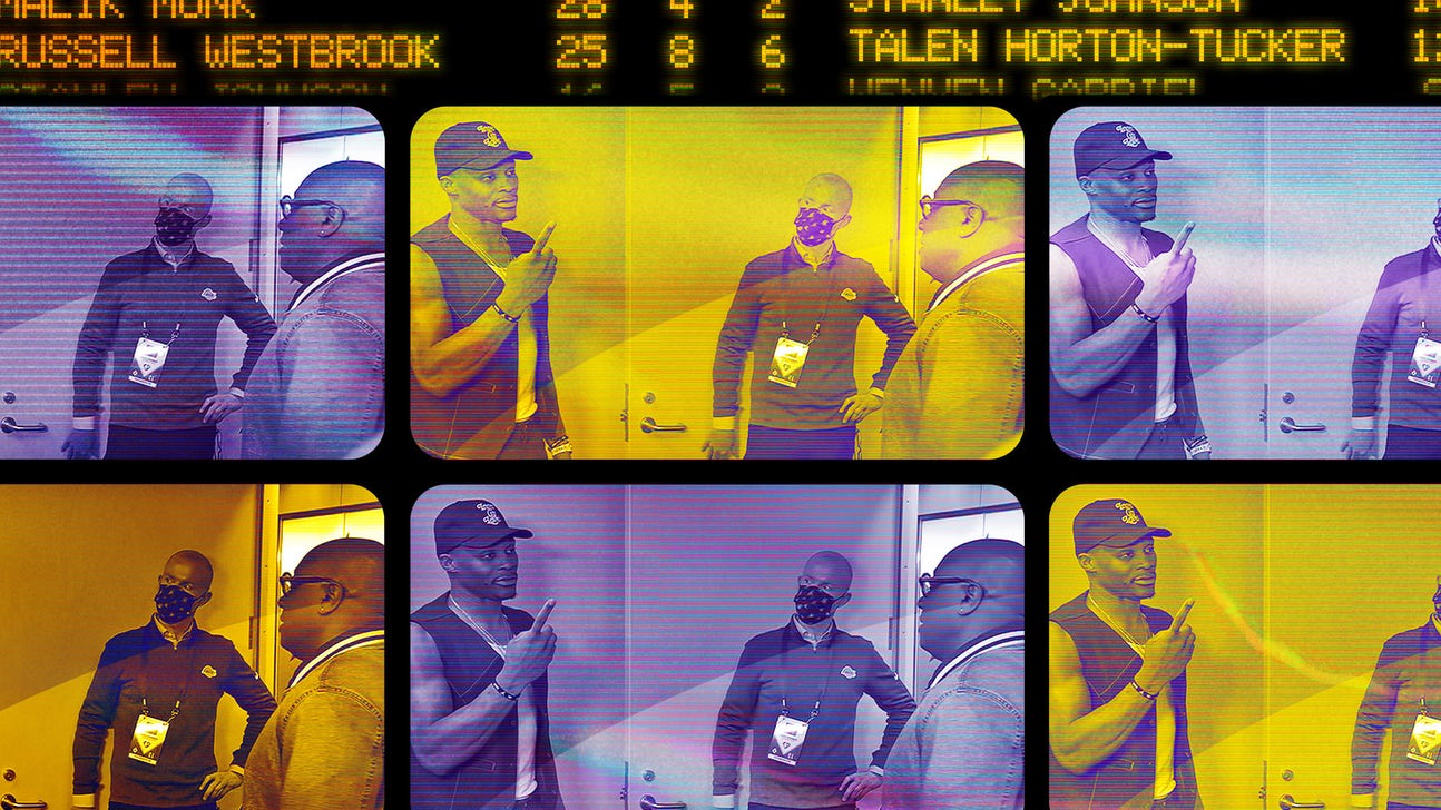 Russell Westbrook frustrated as Lakers drop from play-in spot