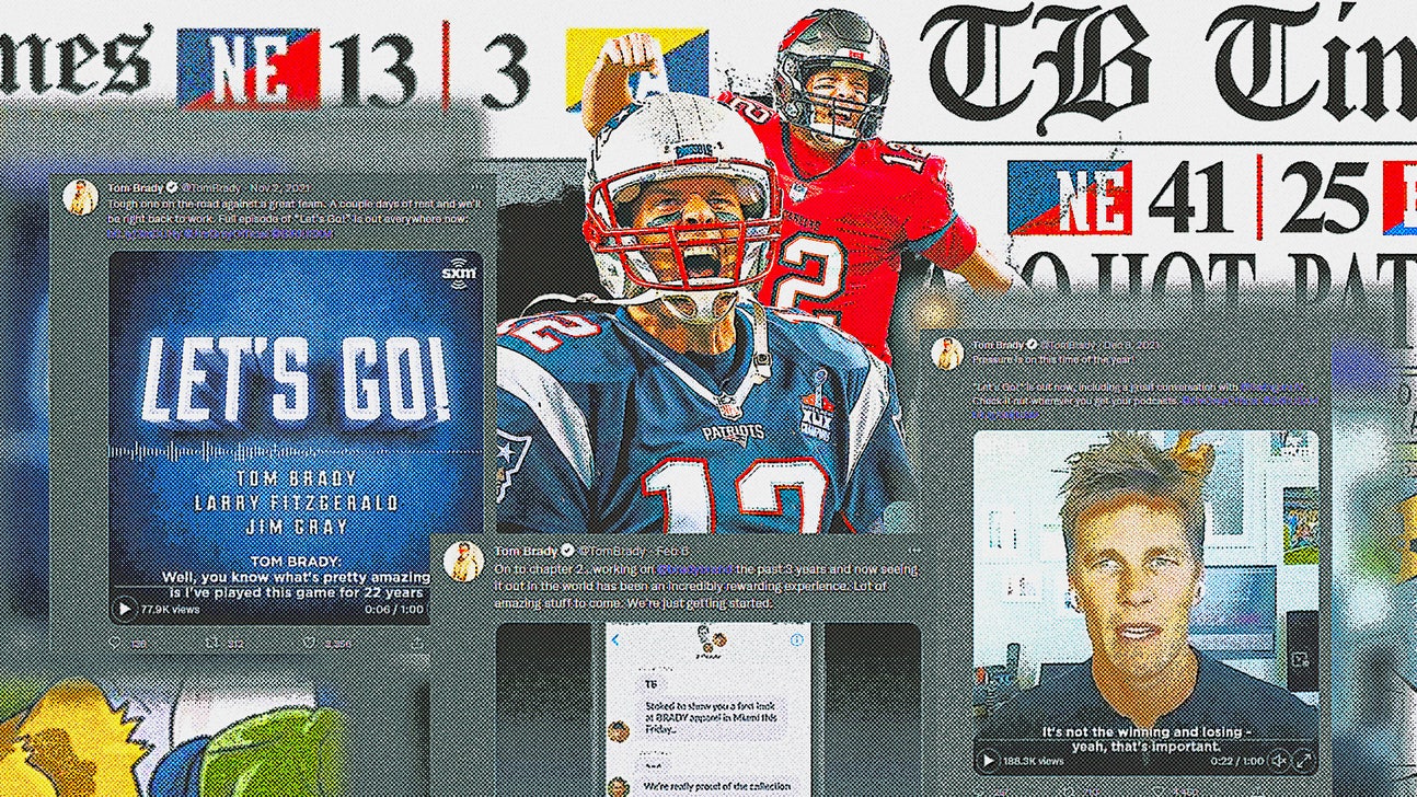 The secret behind Tom Brady's social media