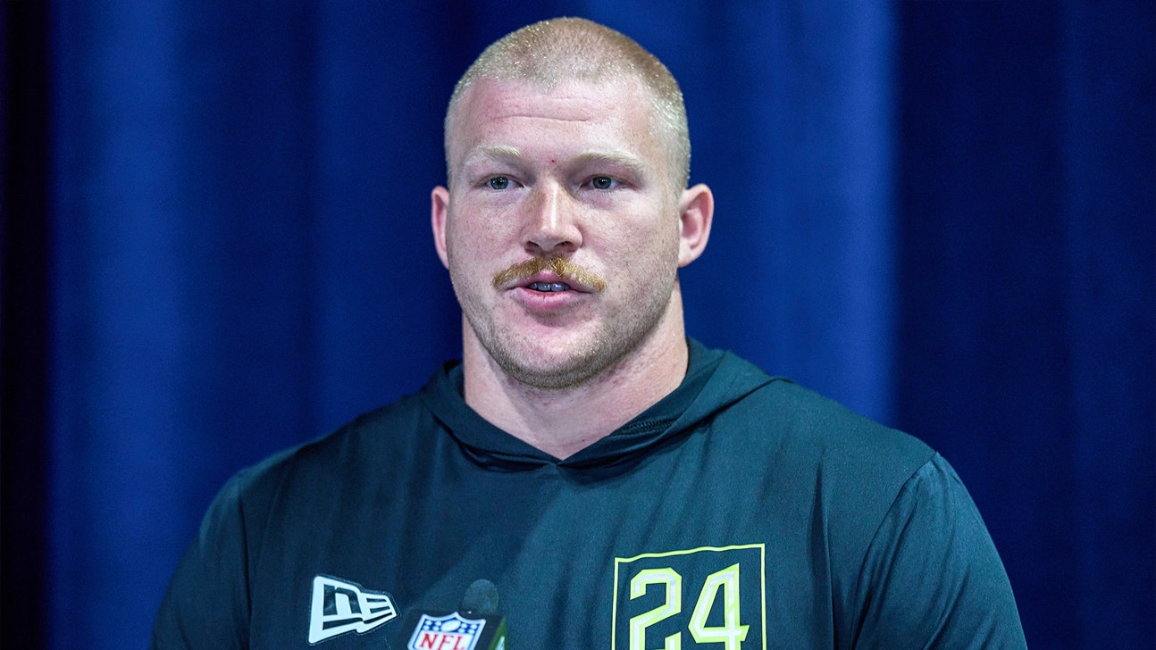 Nebraska's Cam Jurgens delivers speed, beef jerky to NFL Combine