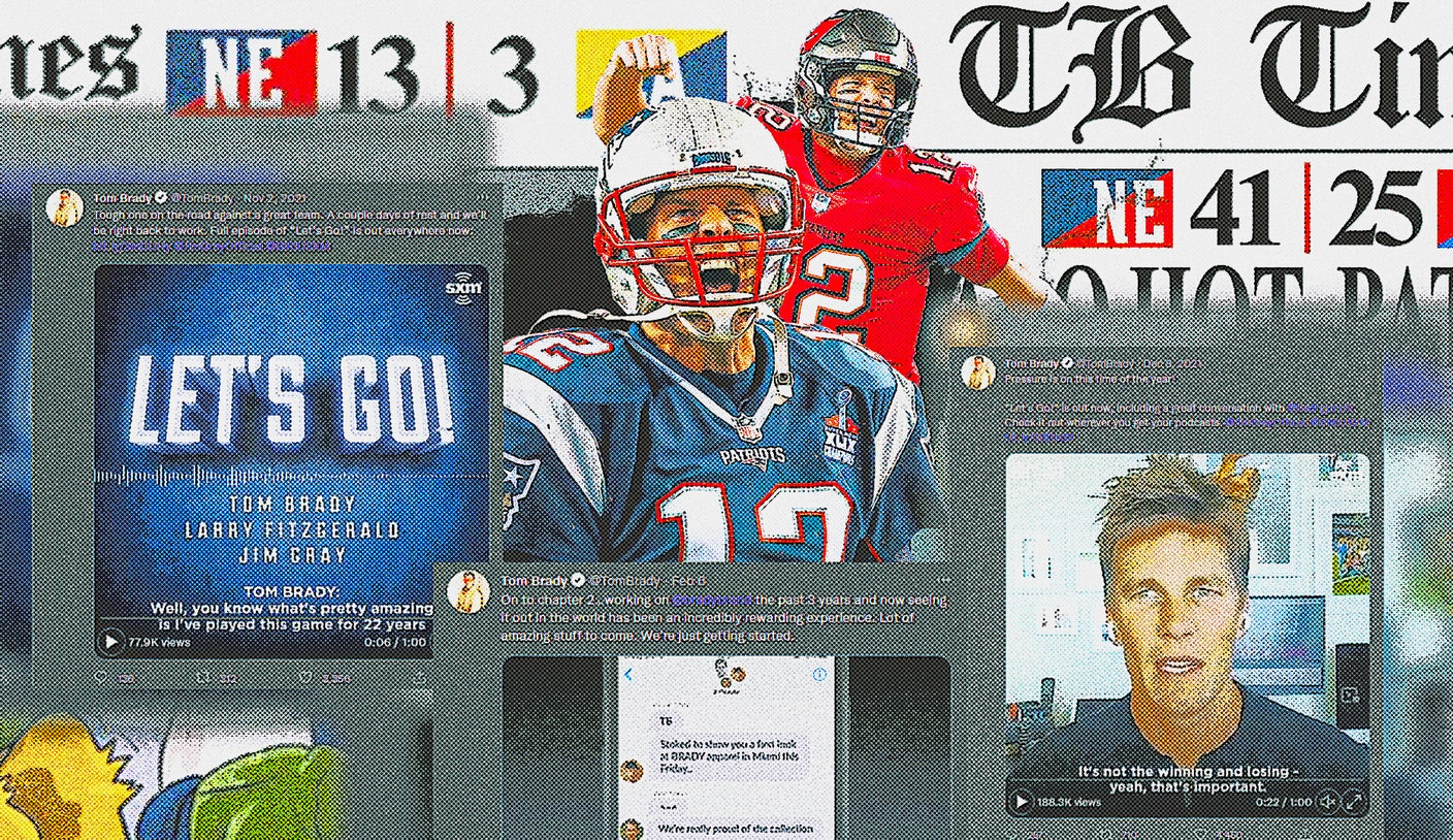 The secret behind Tom Brady’s social media