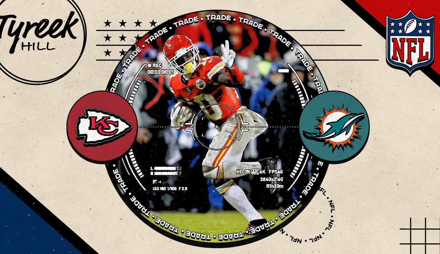 Former Kansas City Chiefs receiver Tyreek Hill traded to Miami Dolphins -  Field Gulls