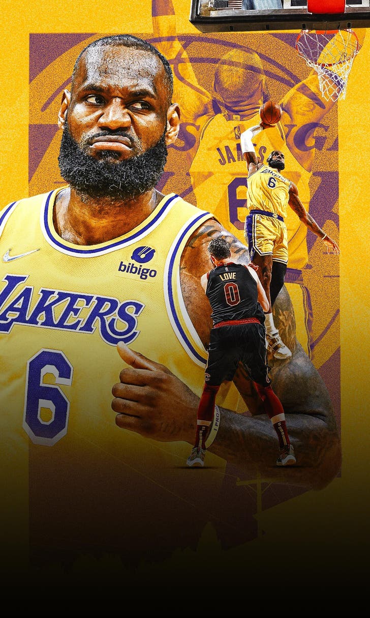 LeBron's dominance inciting confidence in Lakers' playoff chances