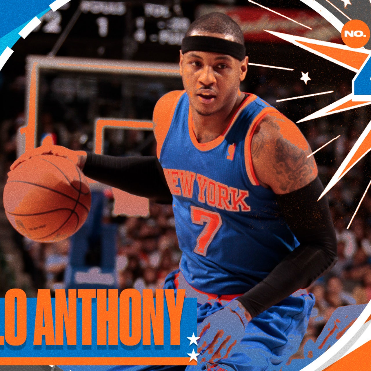 Oklahoma City Thunder - Carmelo Anthony Fast Break Replica NBA
