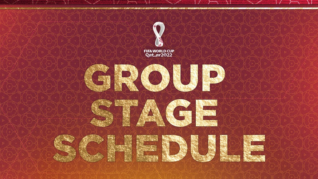 world-cup-2022-full-group-stage-schedule-for-qatar-fox-sports