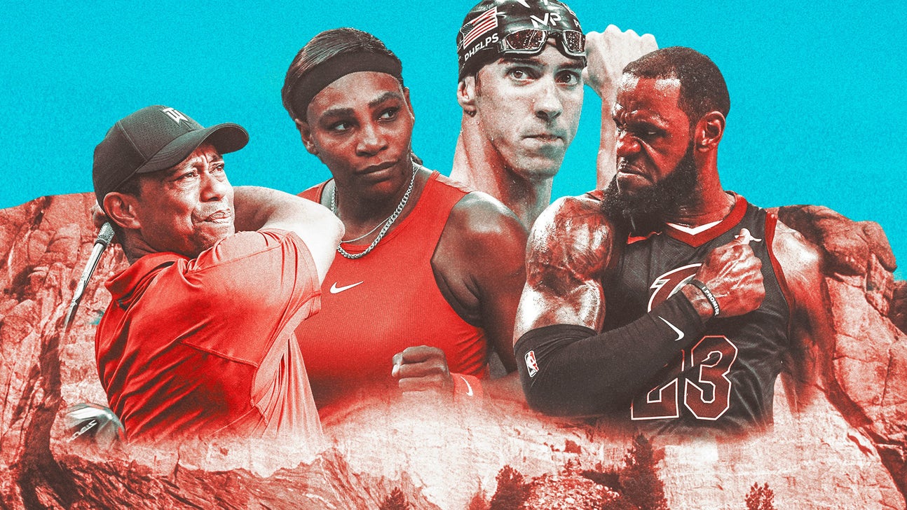 LeBron, Tiger, Serena, Phelps make up Sharpe's Mount Rushmore of sports