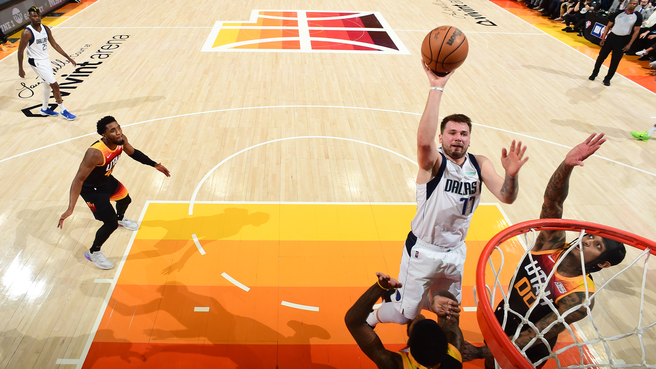 Luka Dončić, Mavericks beat Jazz to advance to second round