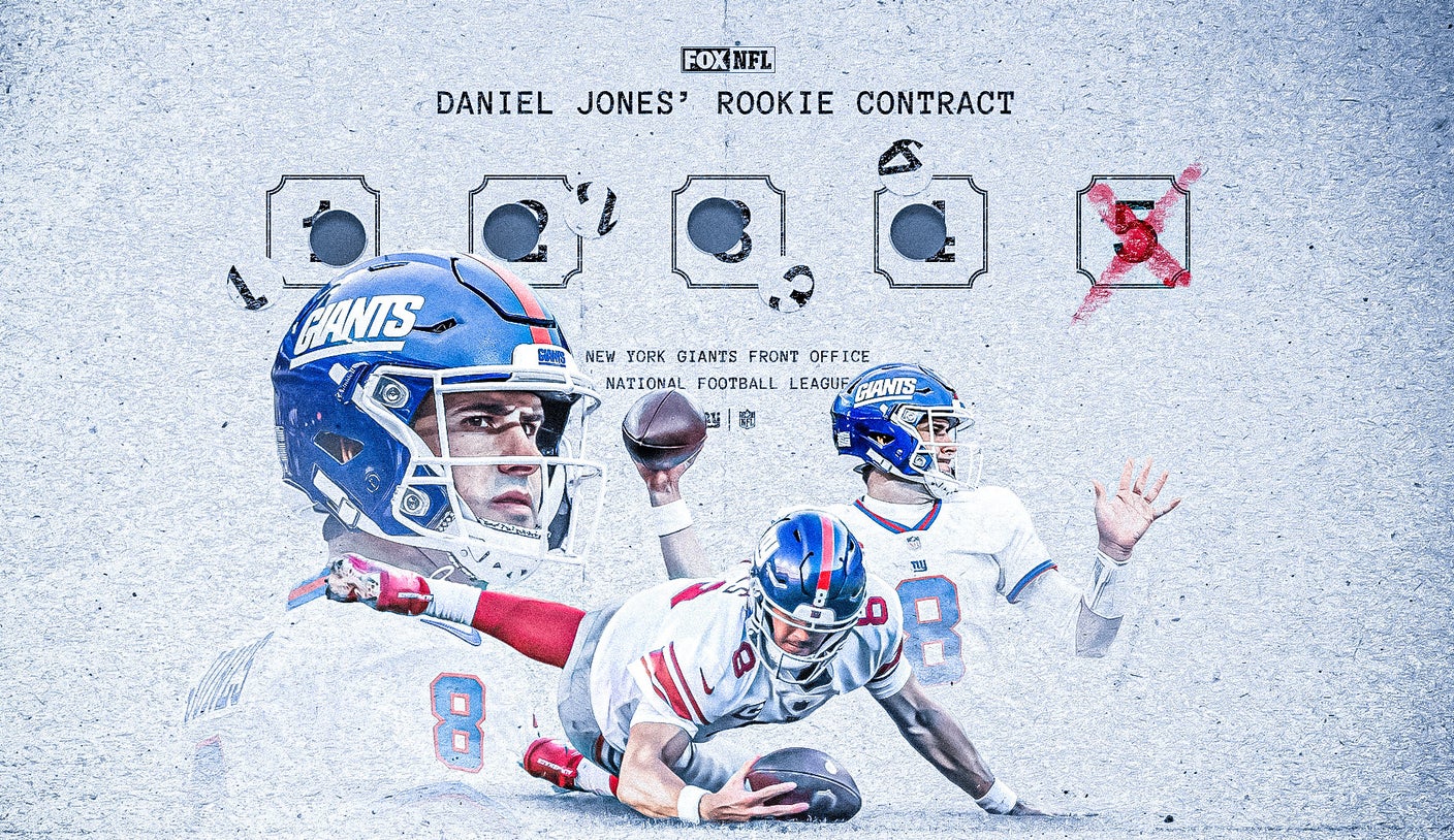 New York Giants to decline QB Daniel Jones' fifth-year option