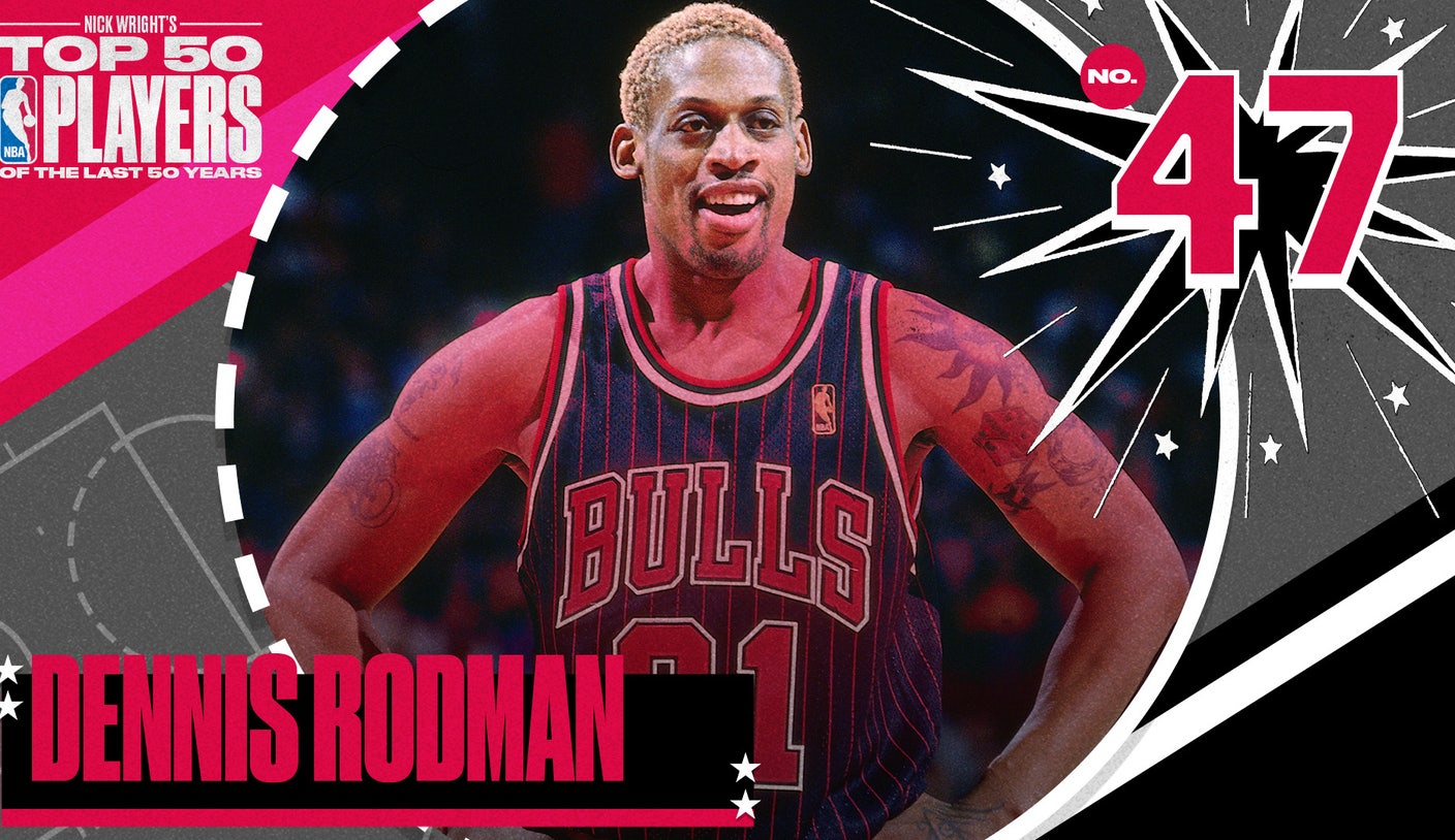 Dennis Rodman Career NBA Stats  Dennis rodman, Nba, Best nba players