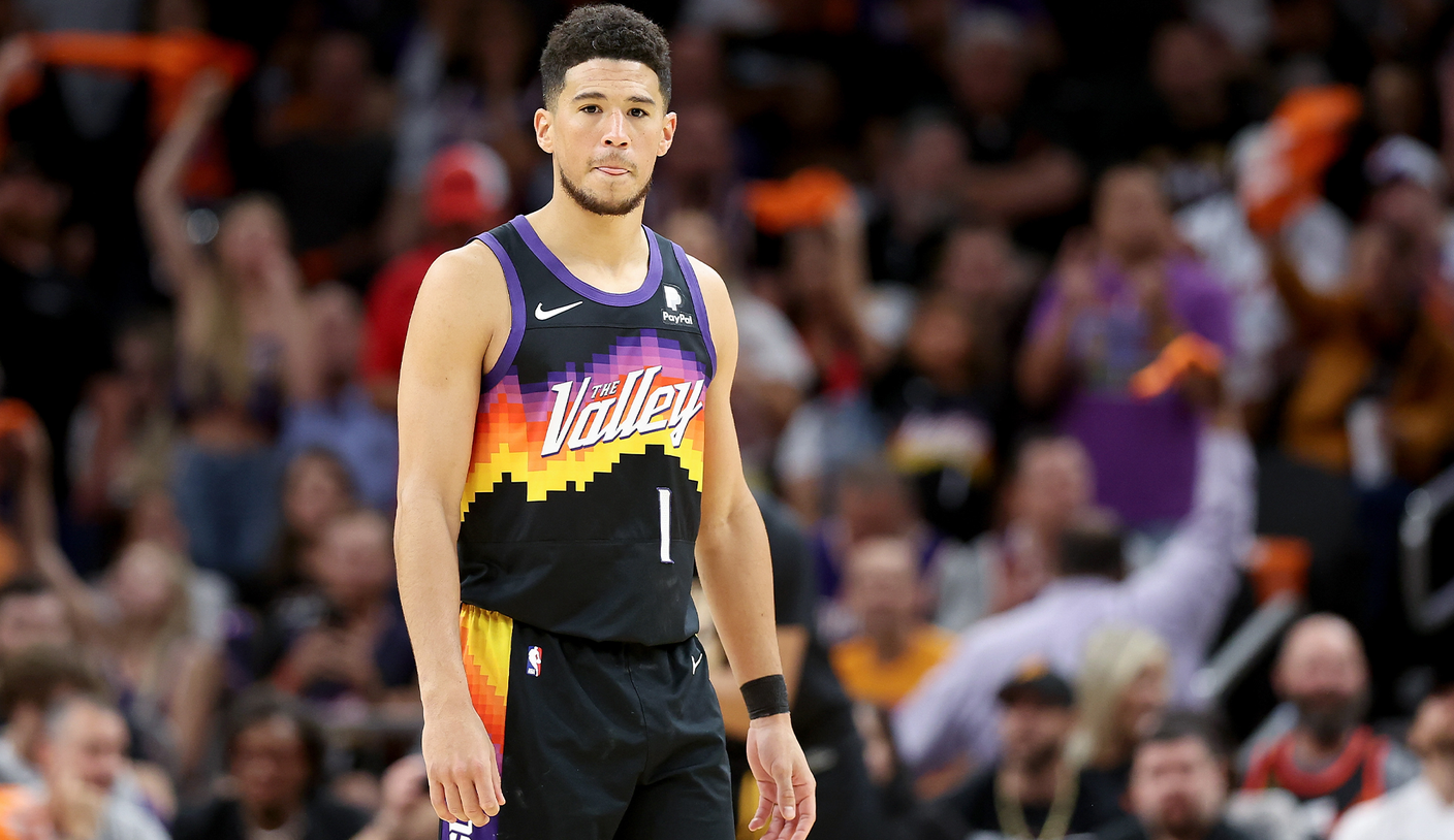 Suns star Devin Booker could miss 2-3 weeks with hamstring strain | FOX  Sports