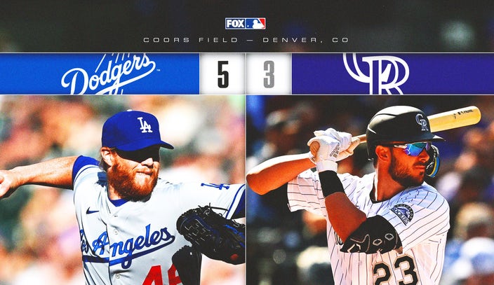 MLB on FOX - Los Angeles Dodgers win!! LA breaks it open