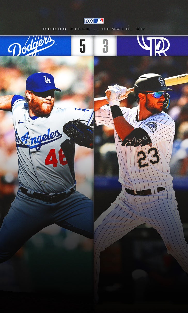 Craig Kimbrel wobbles but passes first test as Dodgers' closer