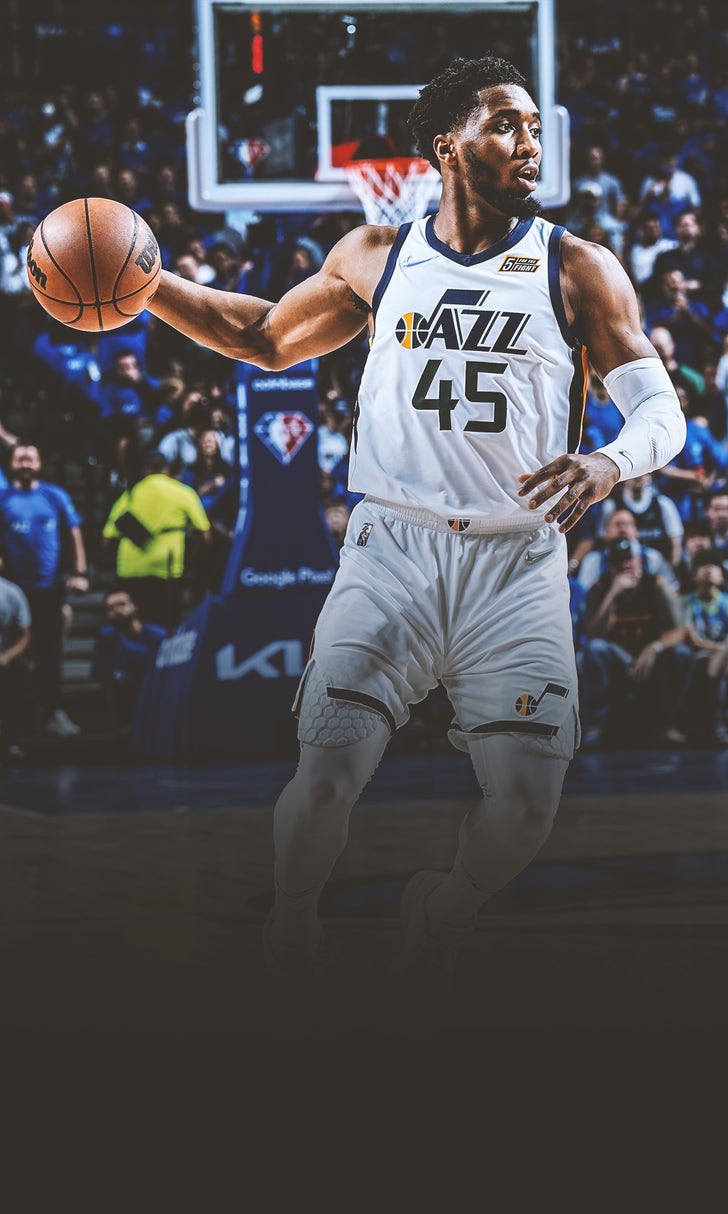 Donovan Mitchell, Jazz win opener as Mavs play without Dončić